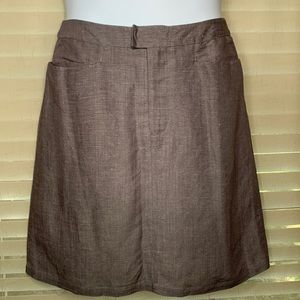 Sigrid Olsen Linen Skirt Size 8